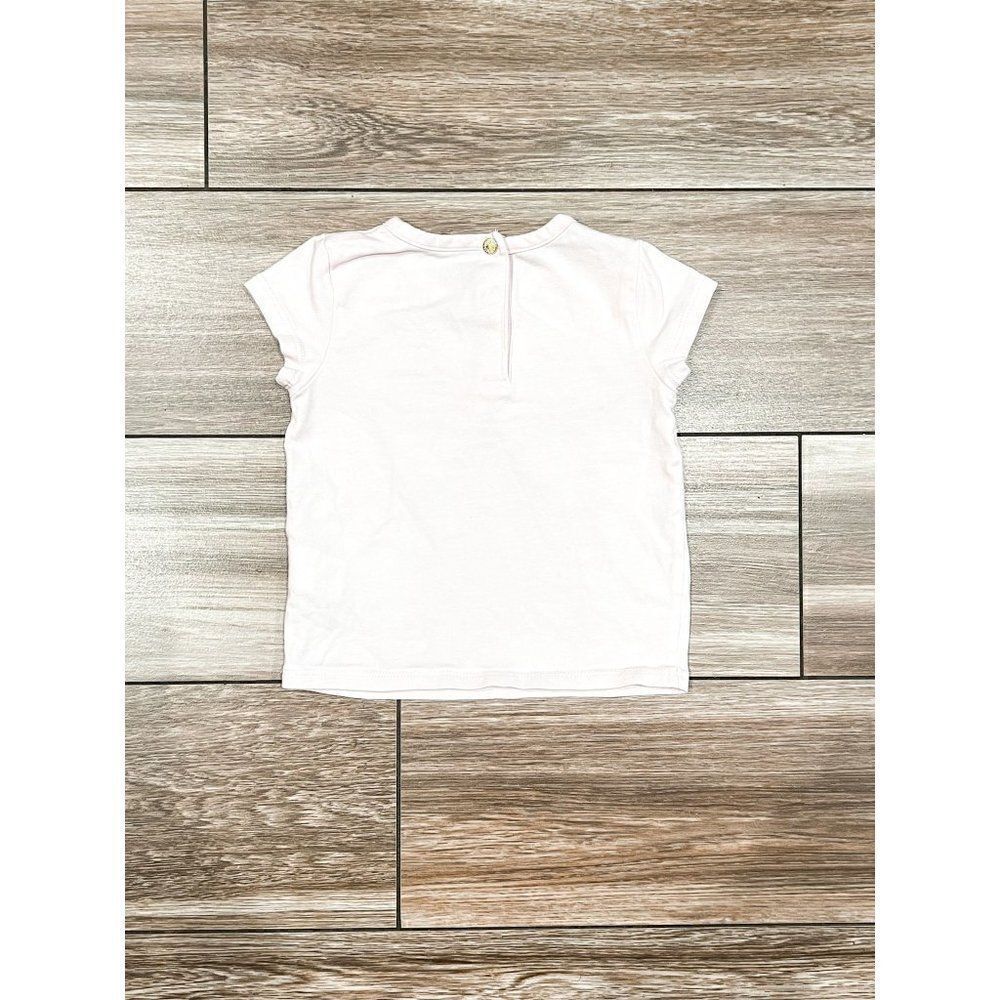 Kate Spade Pink Bow Tee, Size 6M - Picture 3 of 4